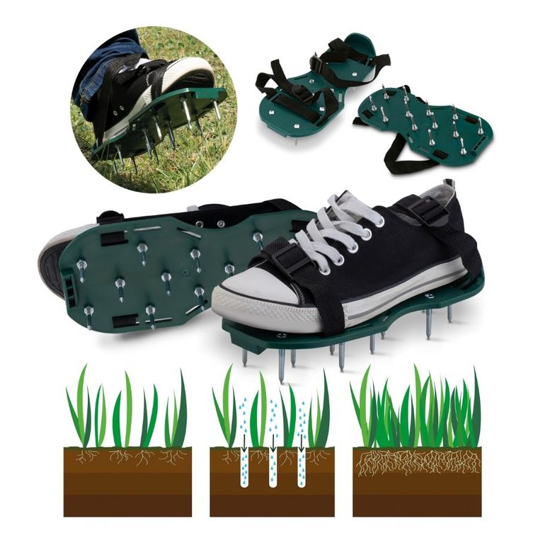 Tadar, nakładki na buty, aerator ogrodowy