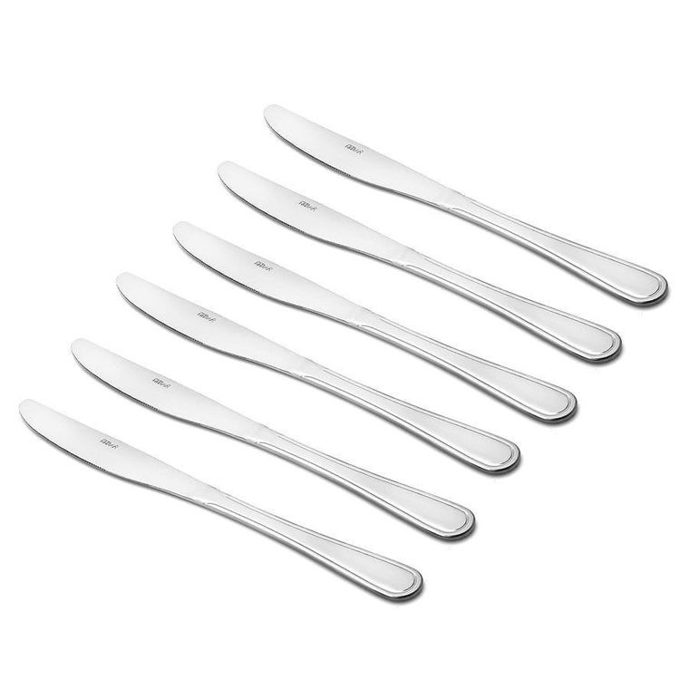 Tadar, noże obiadowe, 6 elementów, Bravo