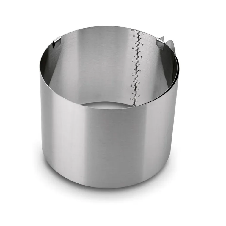 Tadar, obręcz do tortu regulowana, 16-30-12 cm