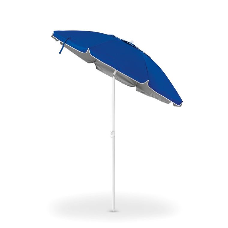 Tadar, parasol plażowy, łamany niebieski, 200 cm