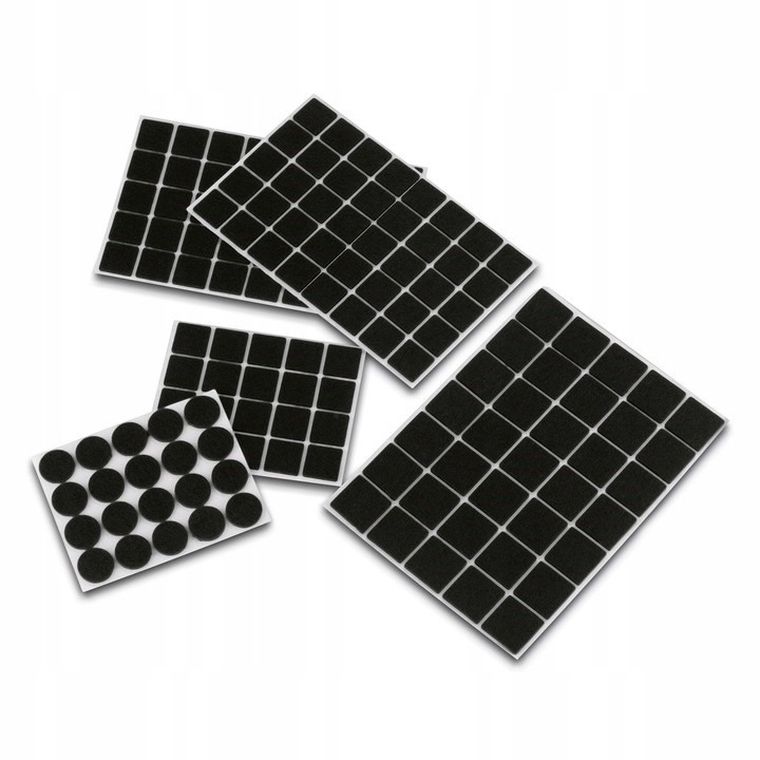 Tadar, podkładki filcowe pod meble, 155 szt.