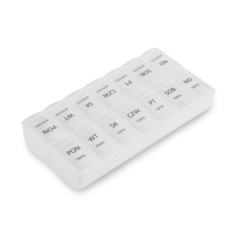 Tadar, pojemnik na leki, 7 dni, rano