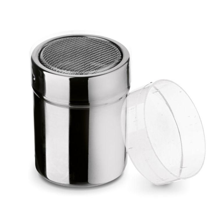 Tadar, pojemnik stalowy z sitkiem, 7-9 cm