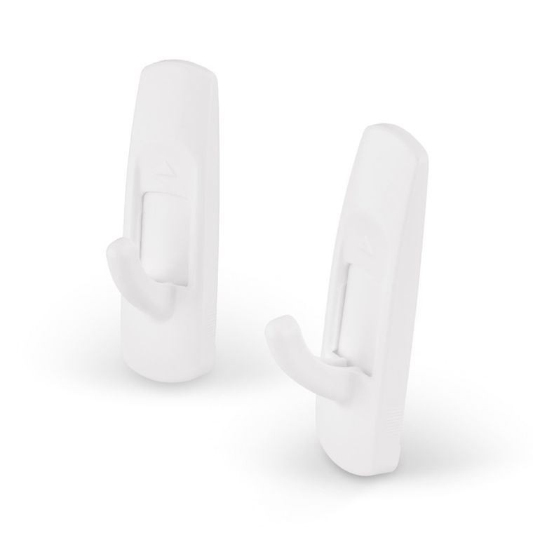 Tadar, Quickfix, haczyki samoprzylepne, 7,5-2,3-2,8 cm, 2 szt.