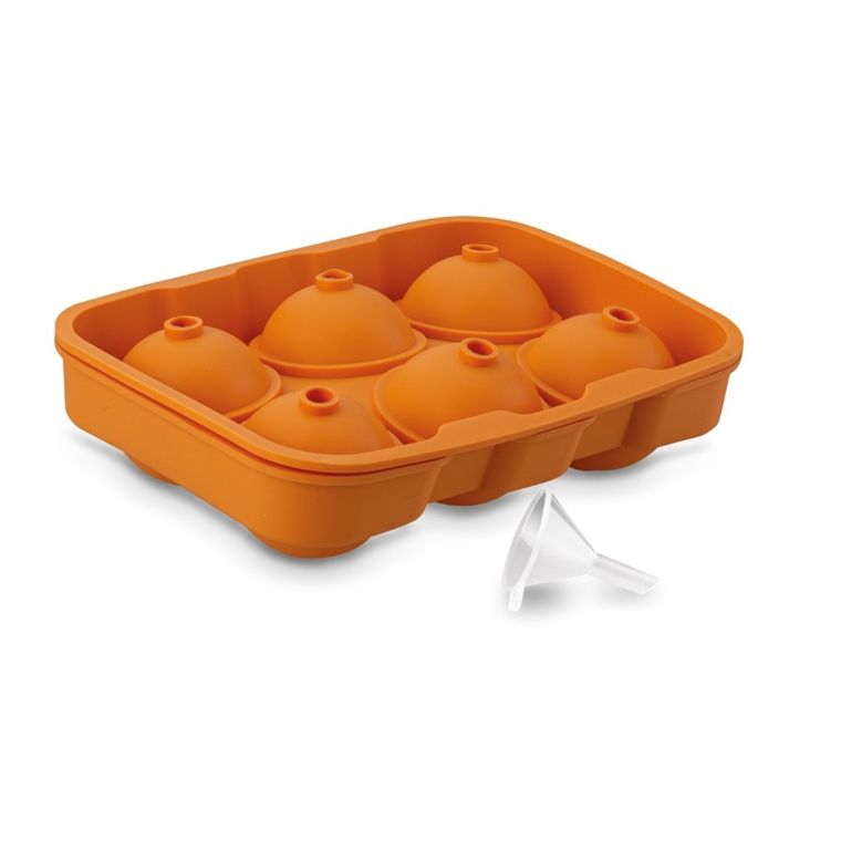 Tadar, silikonowa foremka do lodu, kule i lejek