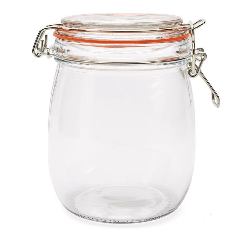Tadar, słoik szklany z klipsem, 0.75l