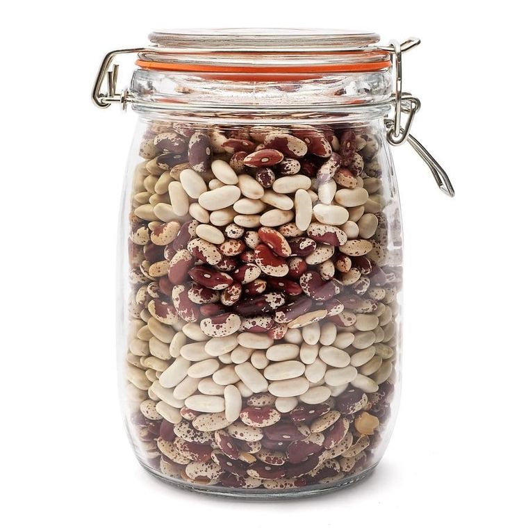 Tadar, słoik szklany z klipsem, 1.0l