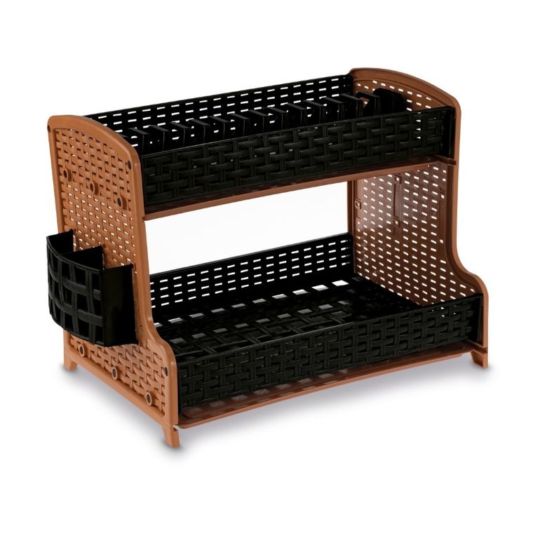 Tadar, suszarka do naczyń, rattan, 41,5-29,5-10,5 cm