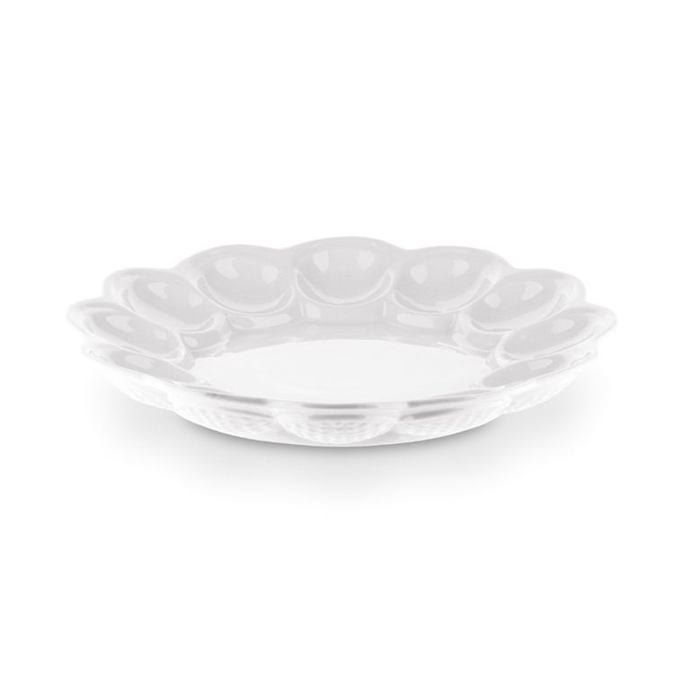 Tadar, talerz do jajek, porcelanowy, 25-3,5 cm, 17-571A