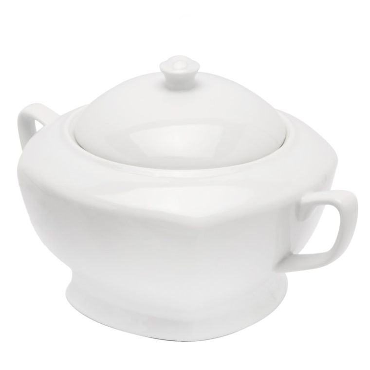 Tadar, waza do zupy, biała, 2,5l