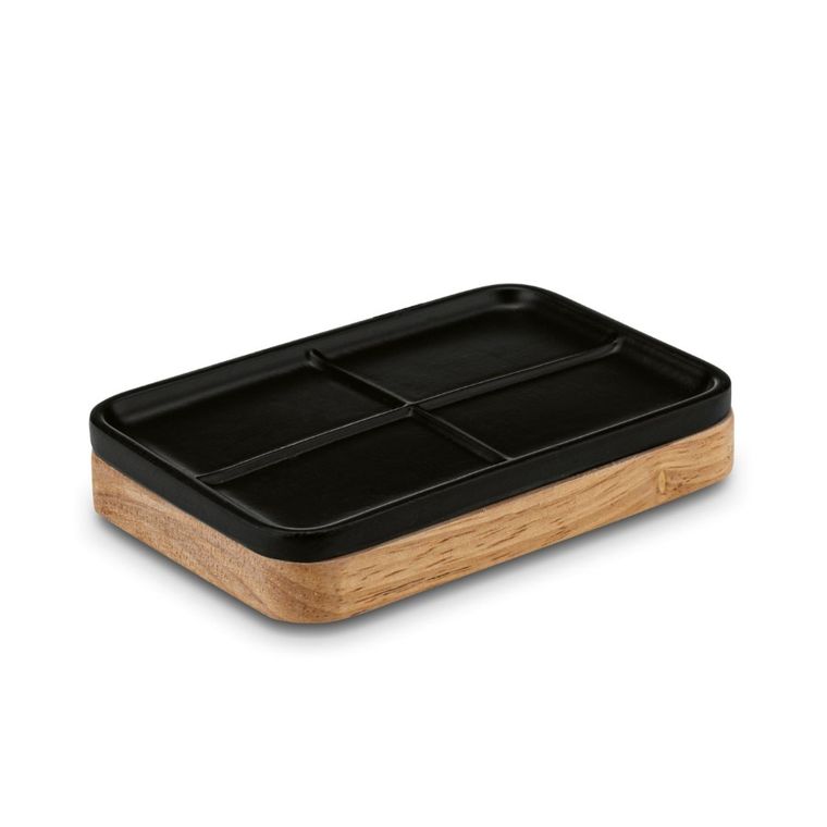 Tadar, Wood, mydelniczka, czarna, 12-8-2 cm