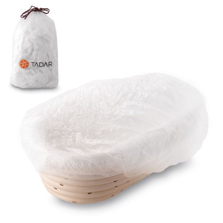 Tadar, woreczki spożywcze z gumką, 24 cm, 100 szt.