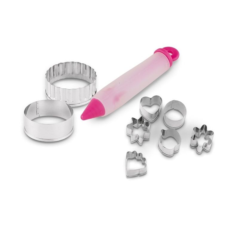 Tadar, zestaw cukierniczy do ciasteczek, 9 elementów