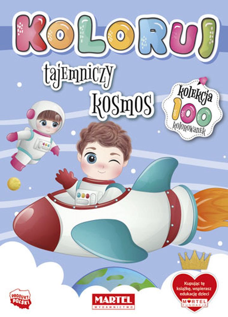 Tajemniczy kosmos. Koloruj