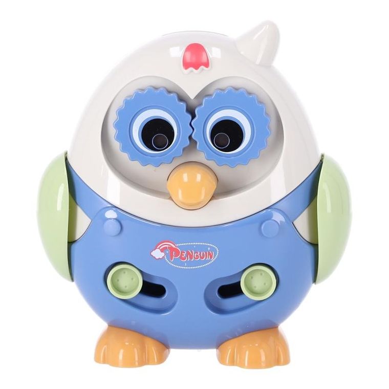 Tańczący pingwin, interaktywna zabawka niemowlęca
