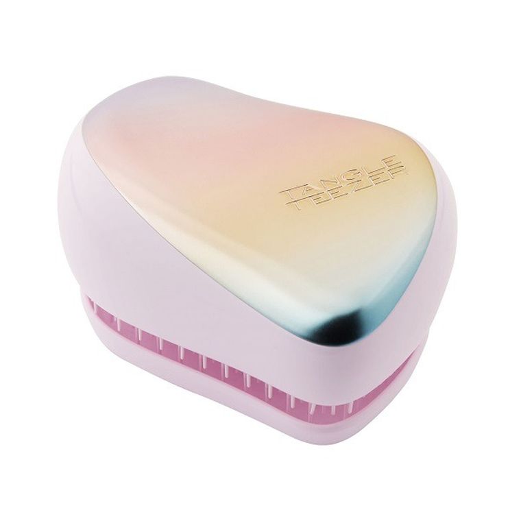 Tangle Teezer, Compact Styler Hairbrush, szczotka do włosów, Pearlescent Matte Chrome