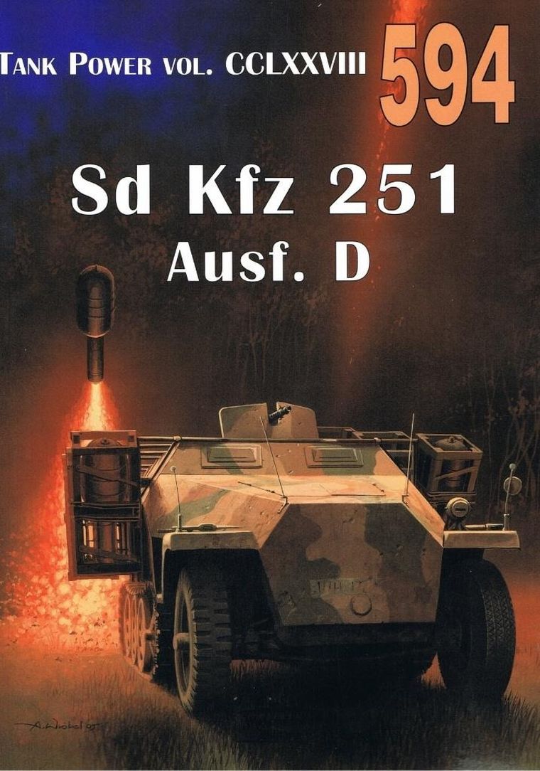 Tank Power CCLXXVIII Sd Kfz 251 Ausf. D nr 594