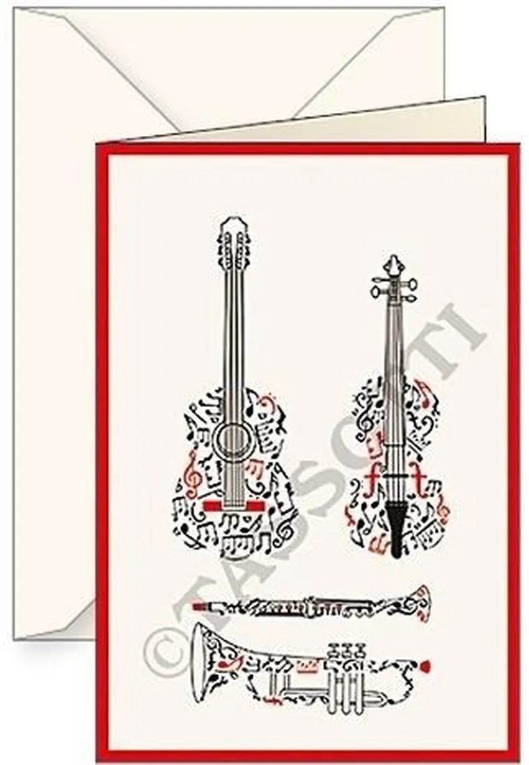 Tassotti, karnet B6 z kopertą, Strumenti