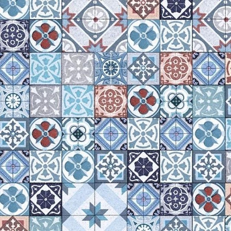 Tassotti, papier do origami, Kafle, 24 arkusze, 15-15 cm