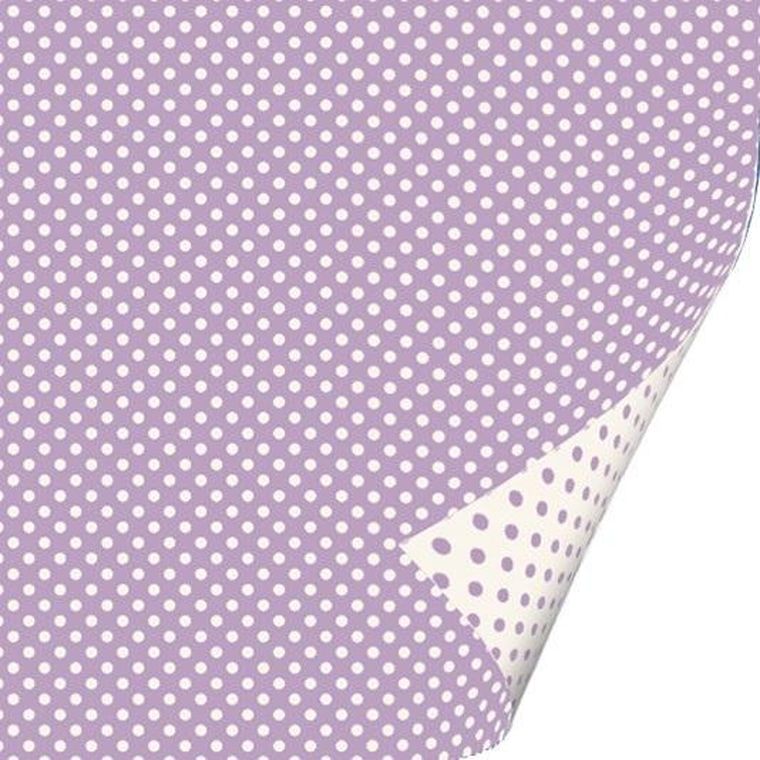 Tassotti, papier do origami, Kropki fiolet, 24 arkusze, 15-15 cm