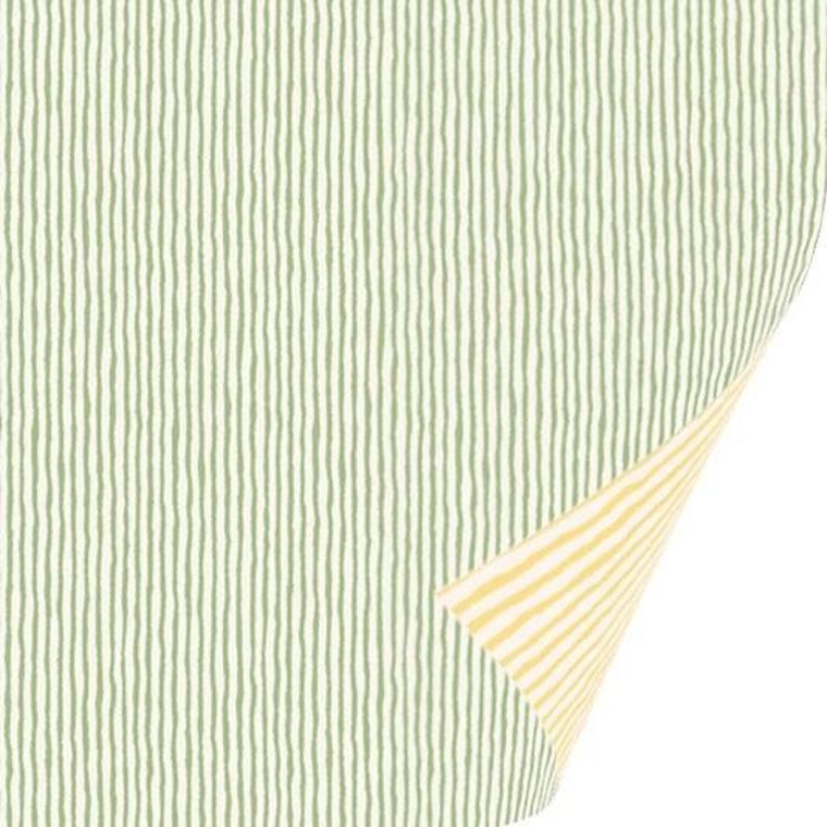 Tassotti, papier do origami, Zielone paski, 24 arkusze, 15-15 cm