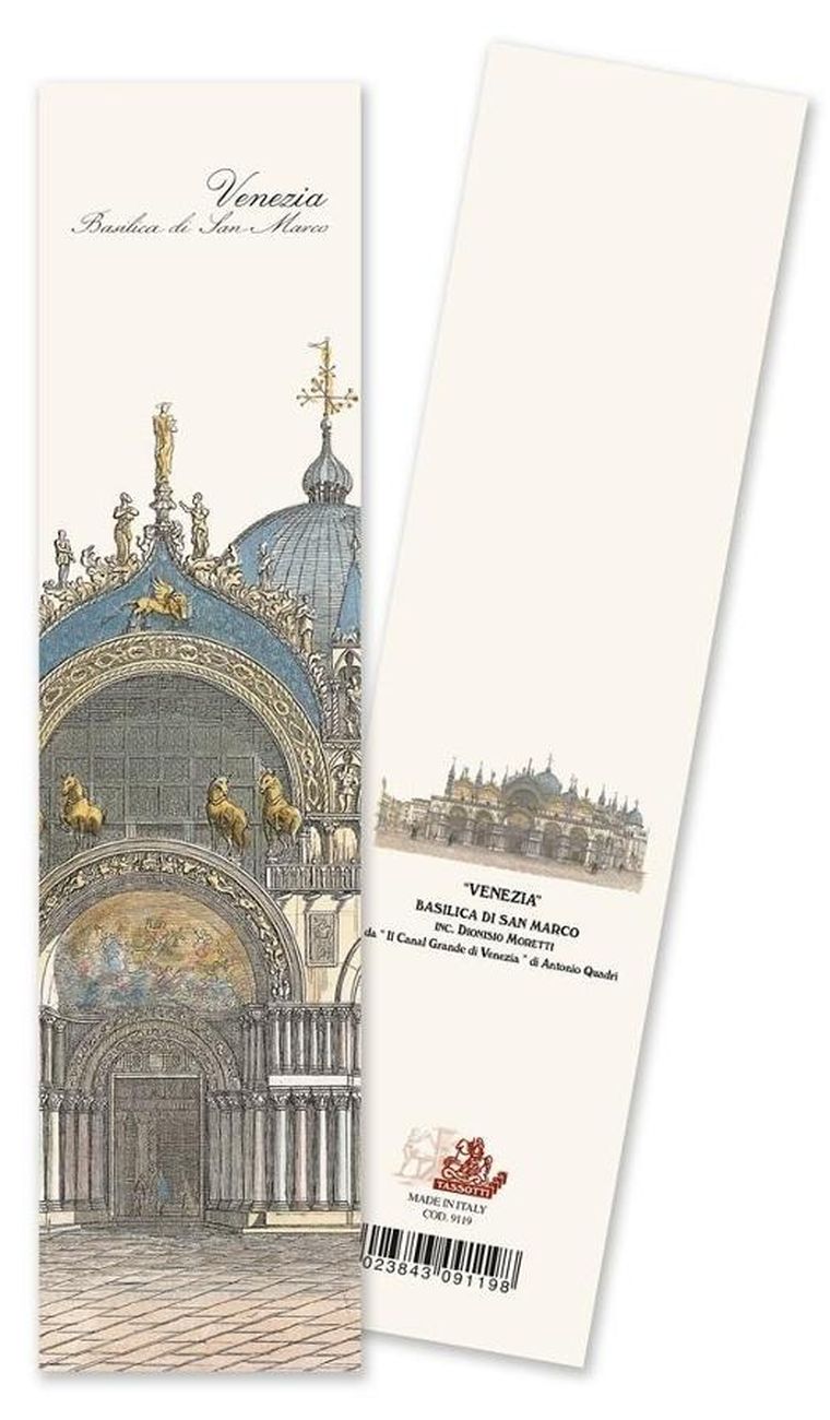 Tassotti, zakładka do książki, Bazylika w Wenecji