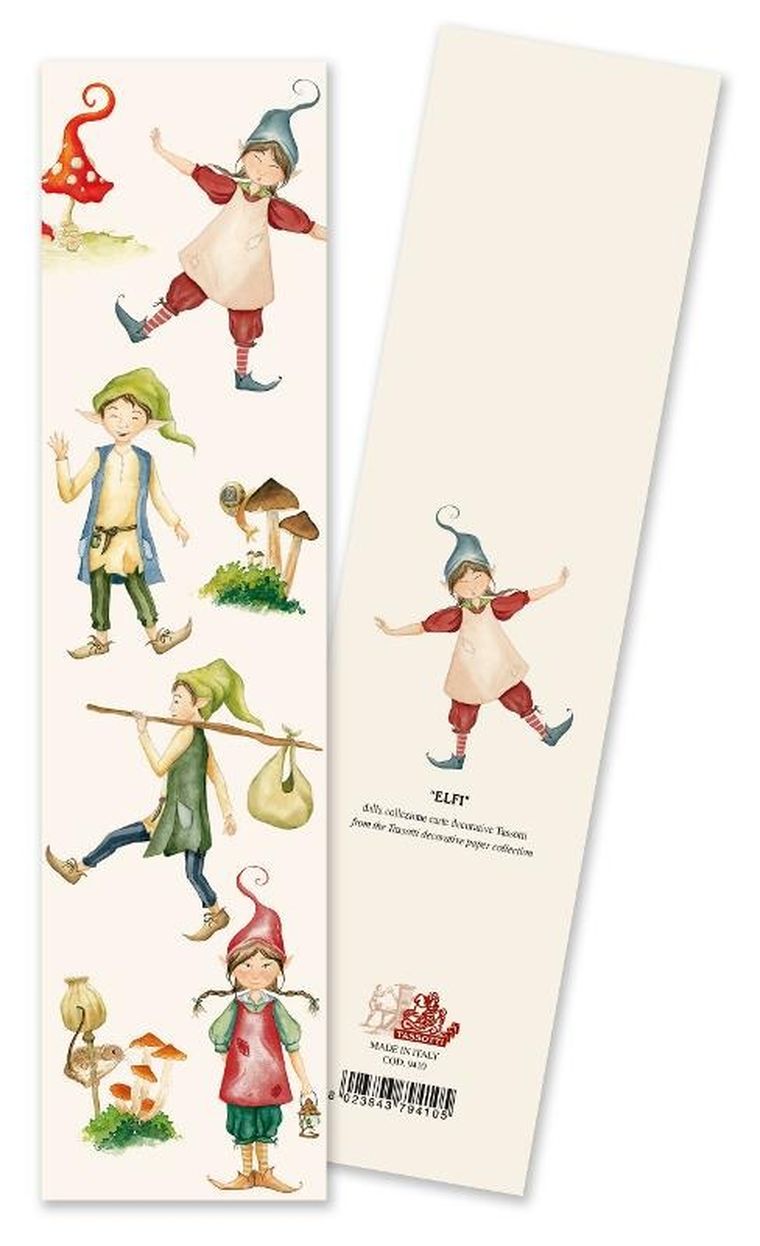 Tassotti, zakładka do książki, Elfi Elfy