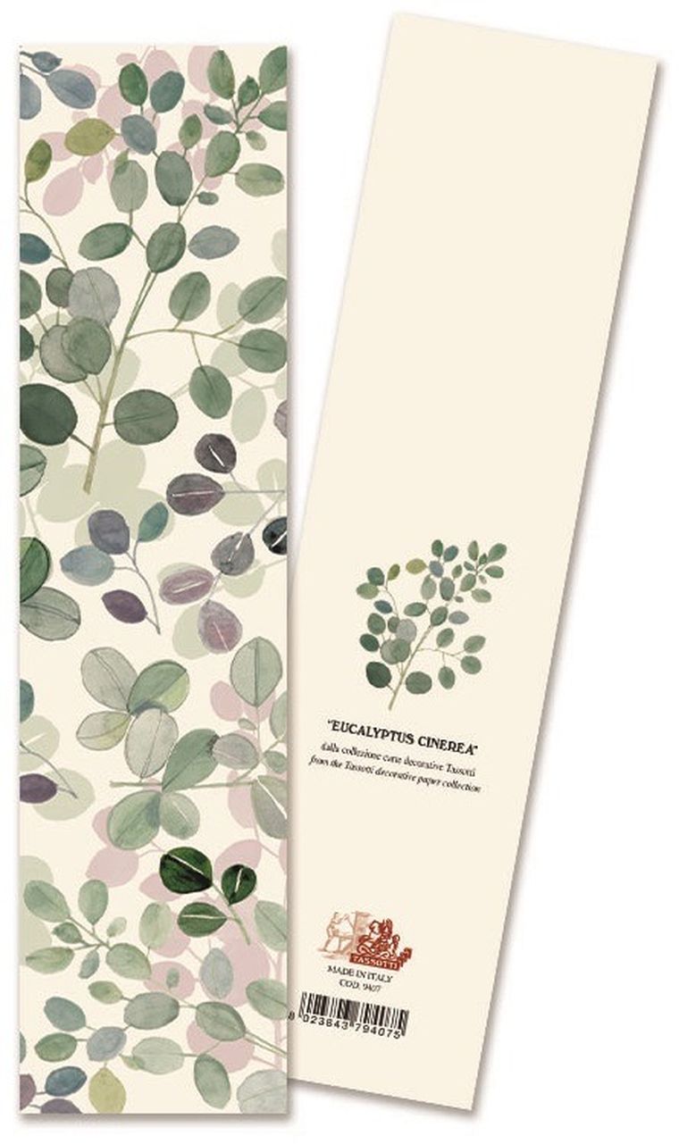 Tassotti, zakładka do książki, Eucalyptus Cinerea