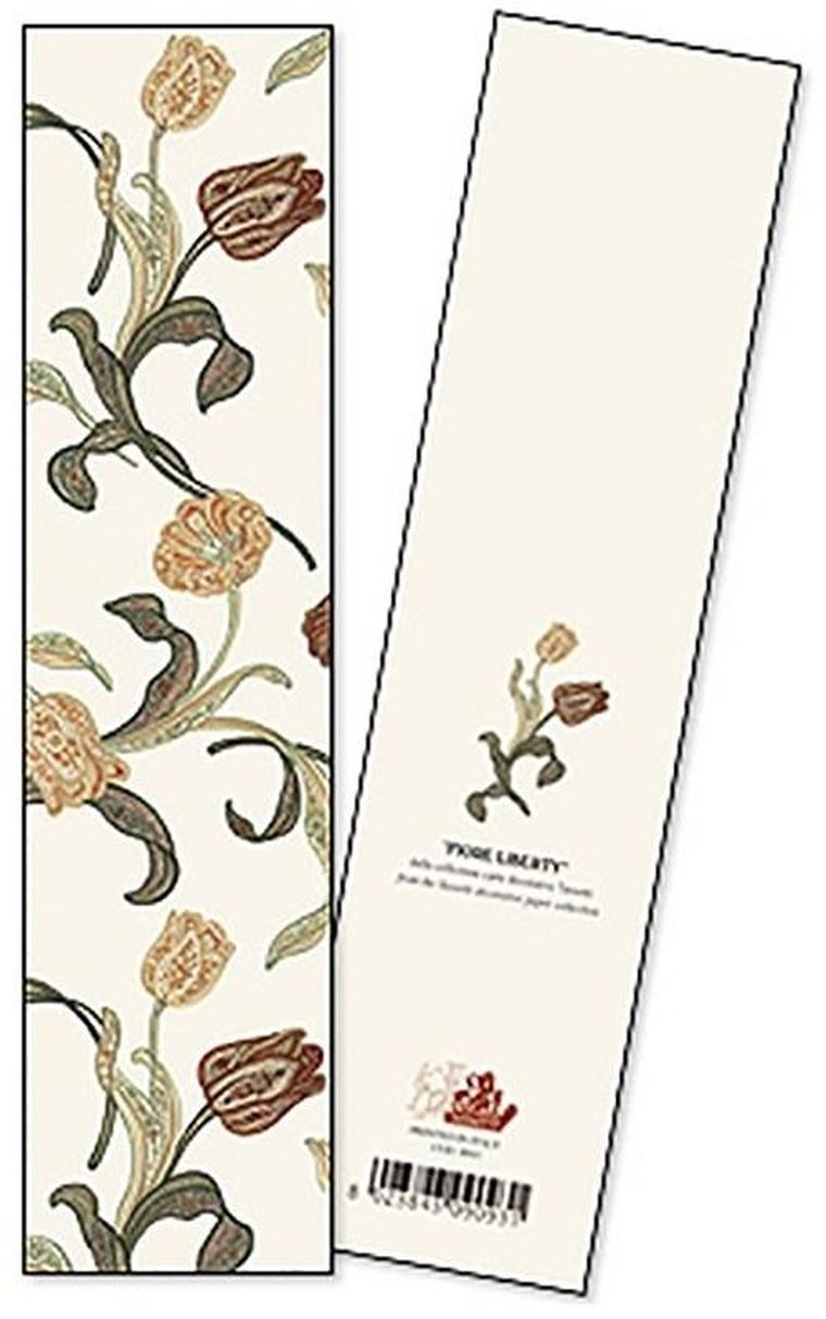 Tassotti, zakładka do książki, Fiore Liberty, 2 szt.