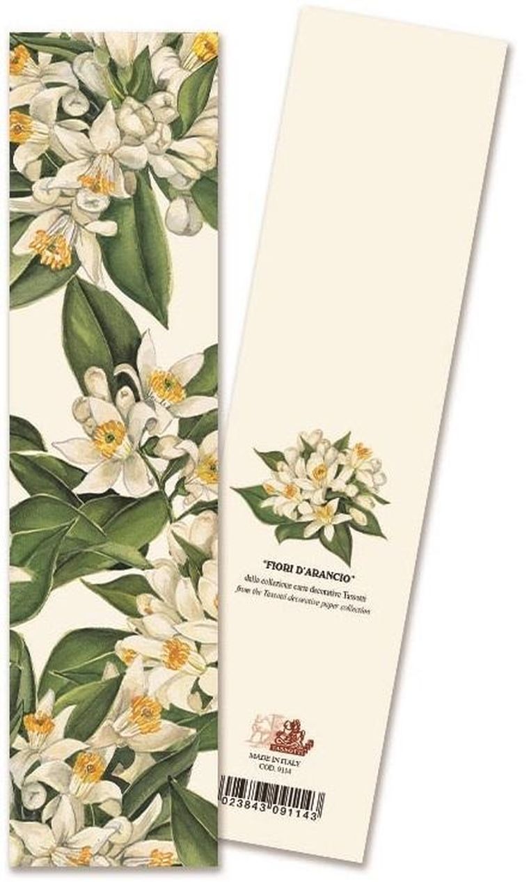 Tassotti, zakładka do książki, Fiori D'arancio Kwiat