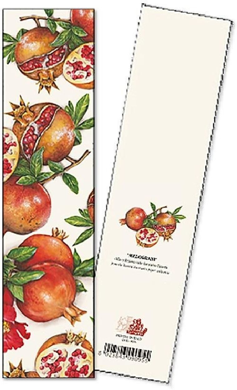 Tassotti, zakładka do książki, Melograni, 2 szt.