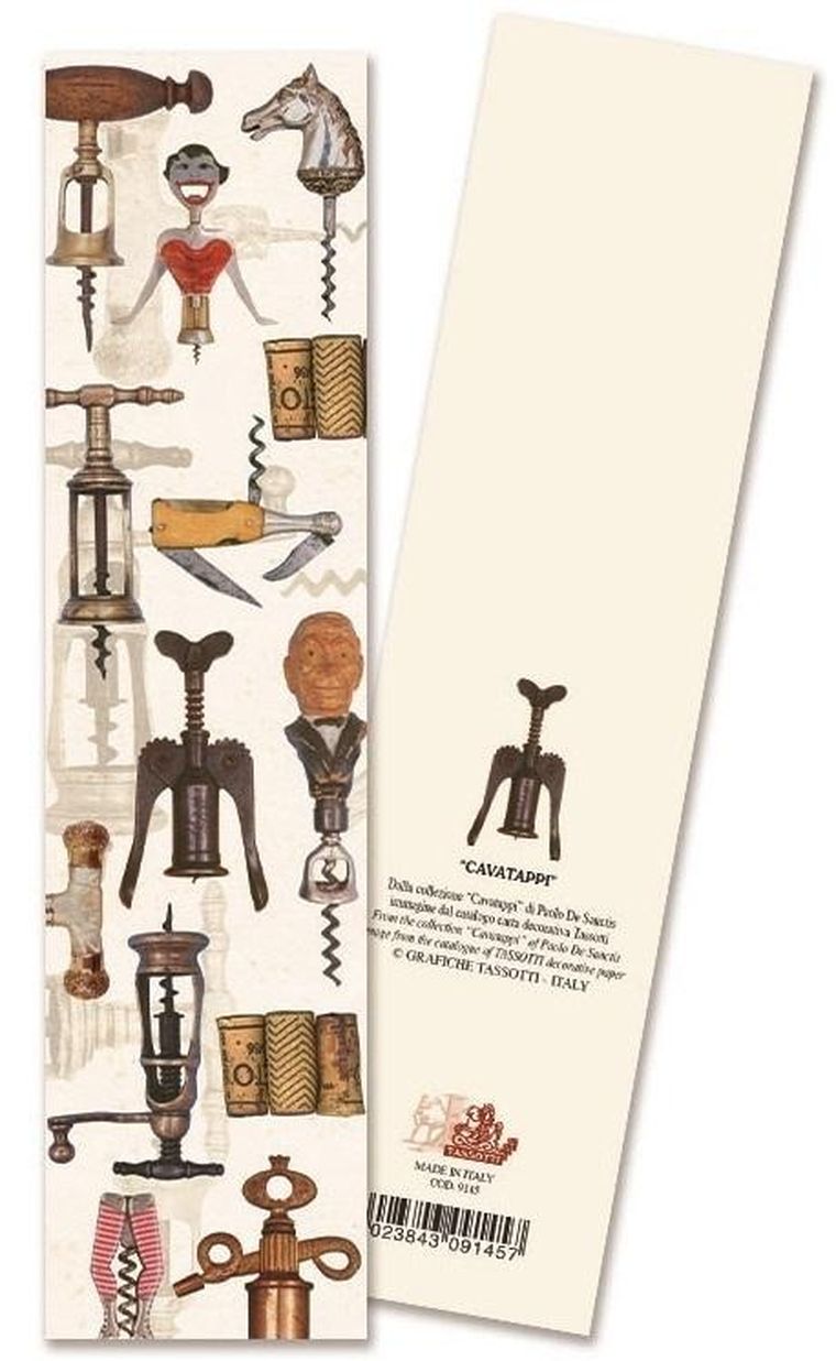 Tassotti, zakładka do książki, Otwieracze