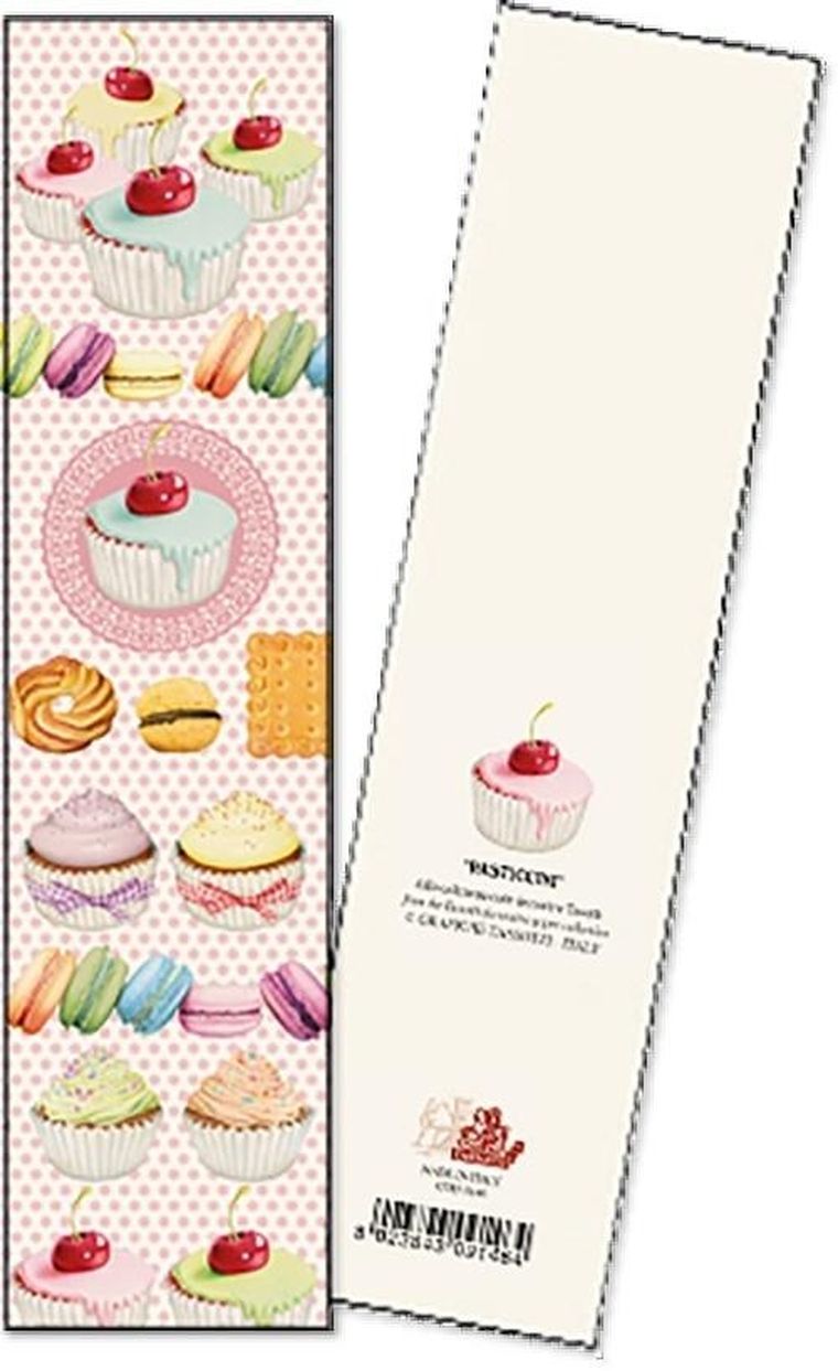 Tassotti, zakładka do książki, Pasticcini, 2 szt.