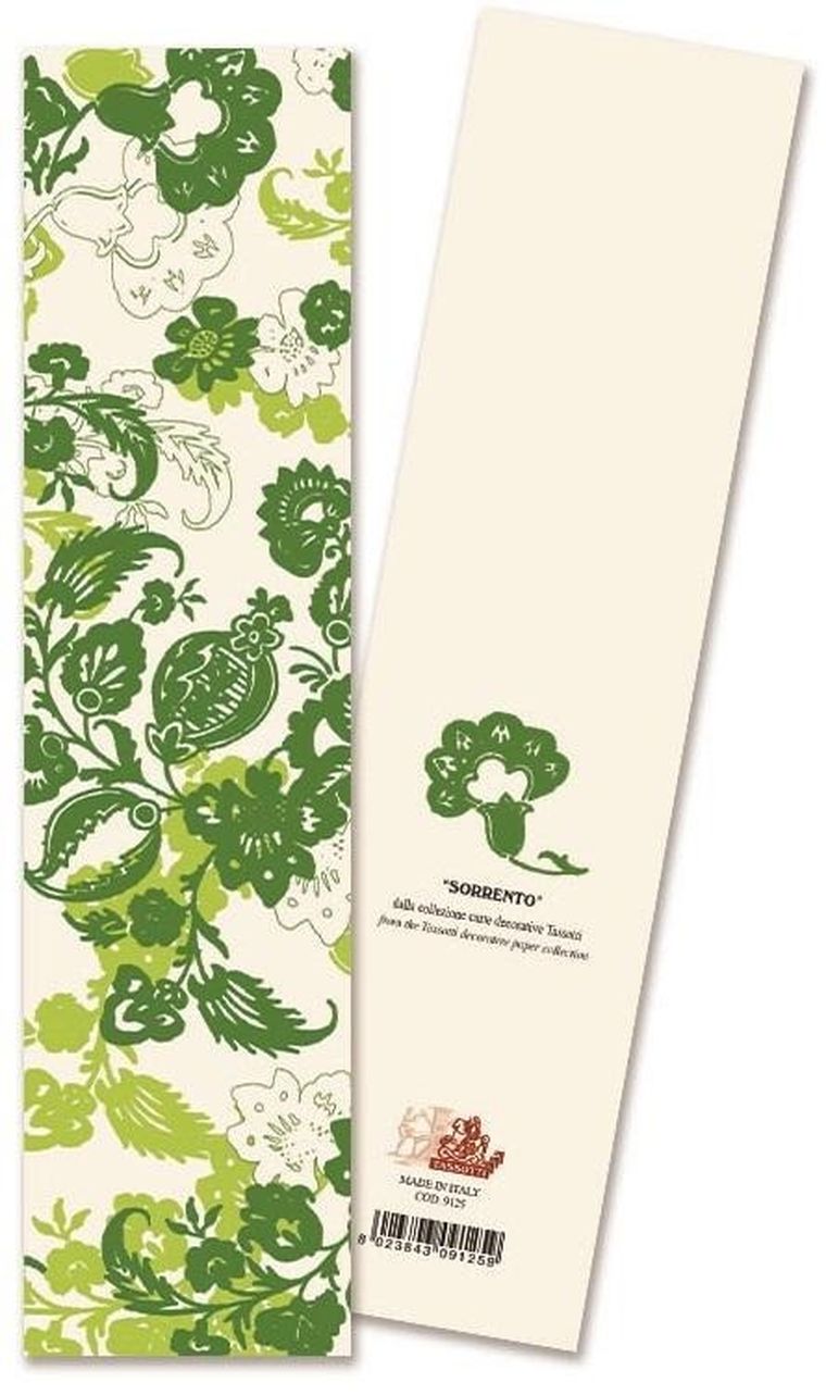 Tassotti, zakładka do książki, Sorrento Zielona