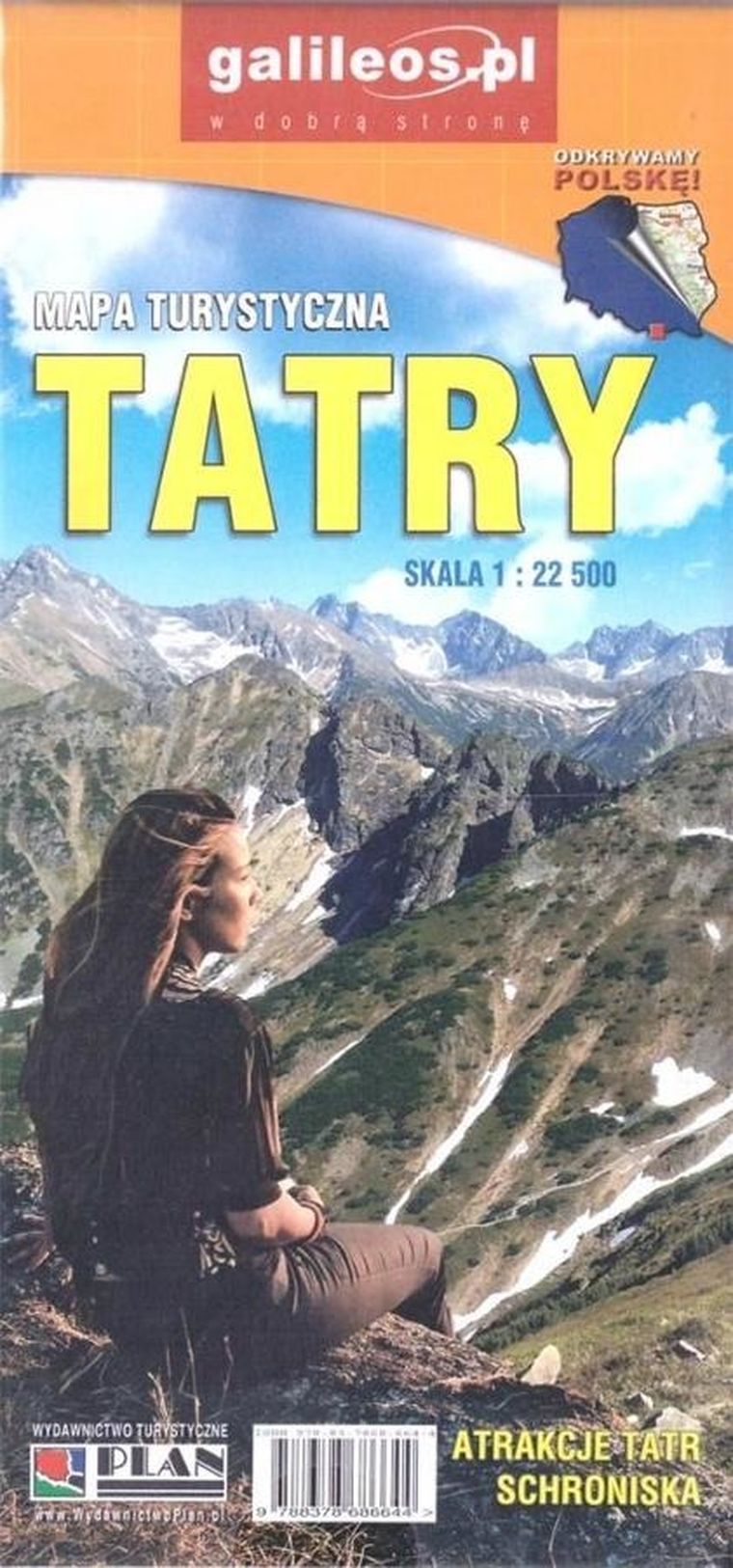Tatry. Mapa turystyczna 1: 22 500