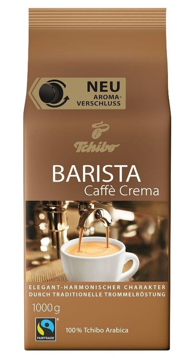 Tchibo, Barista Cafe Crema, kawa ziarnista, 1000g