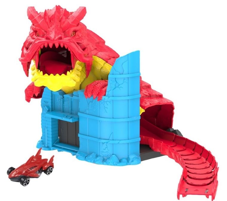 Teamserz, Beast Machines, Dragon Disaster, wyrzutnia z pojazdem