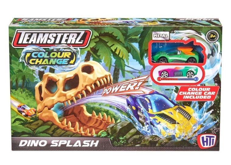 Teamserz, Dino Splash, wyrzutnia z pojazdem zmieniającym kolor