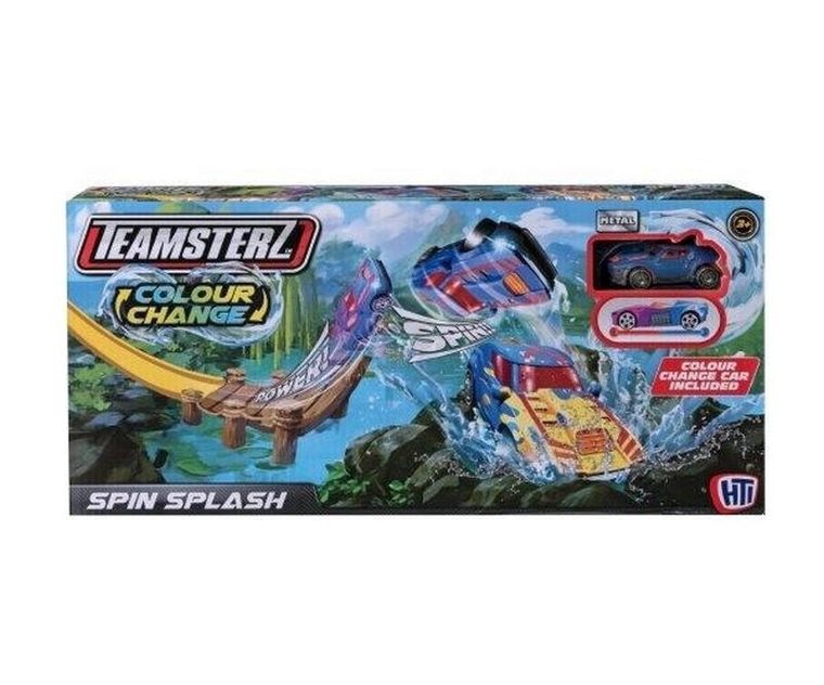 Teamsterz, Colour Change Spin Splash, tor samochodowy, 1 pojazd