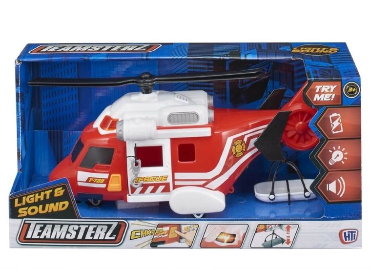 Teamsterz, Helikopter Straży, pojazd, światło i dźwięk