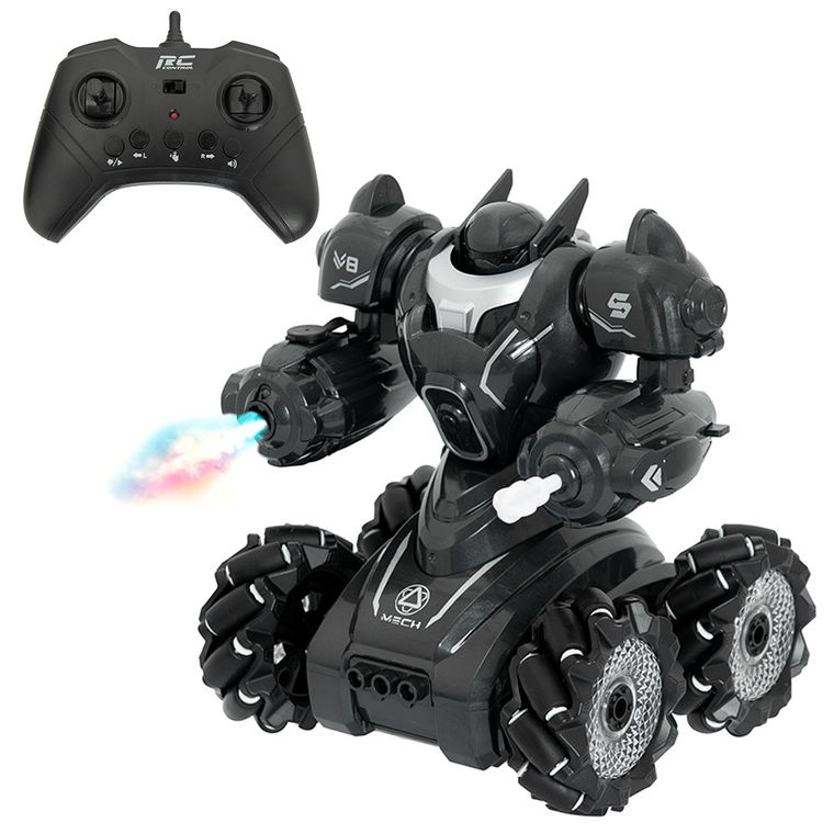 Tech-Bot, robot z funkcją pary, zabawka zdalnie sterowana