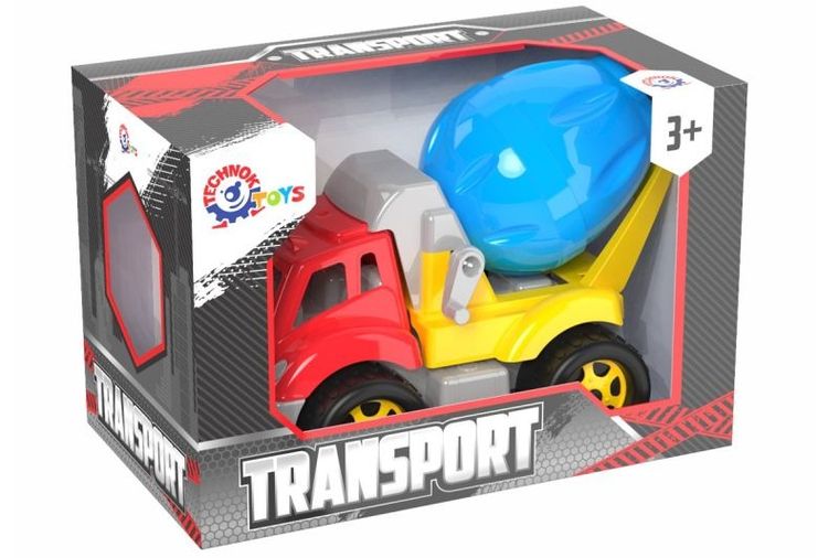 TechnoK, betoniarka, pojazd budowlany