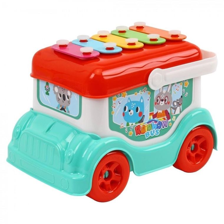 Technok, cymbałki, autobus