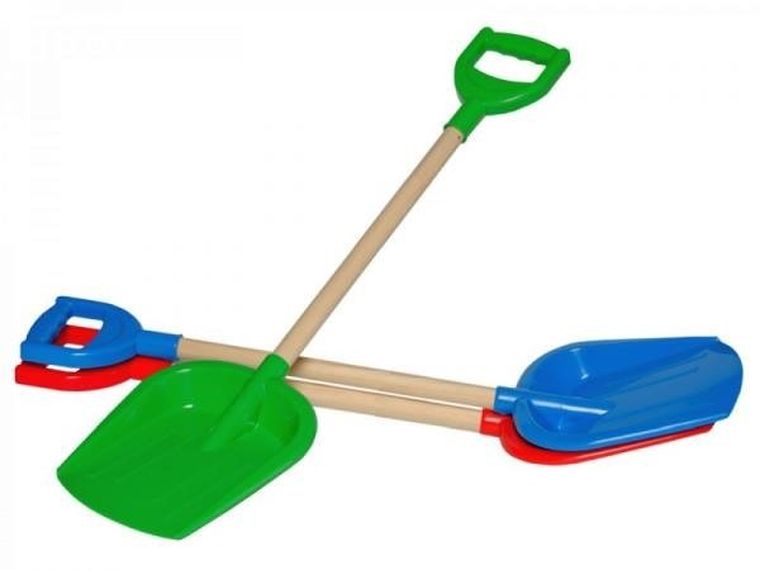 TechnoK, duża łopatka z drewnianym uchwytem