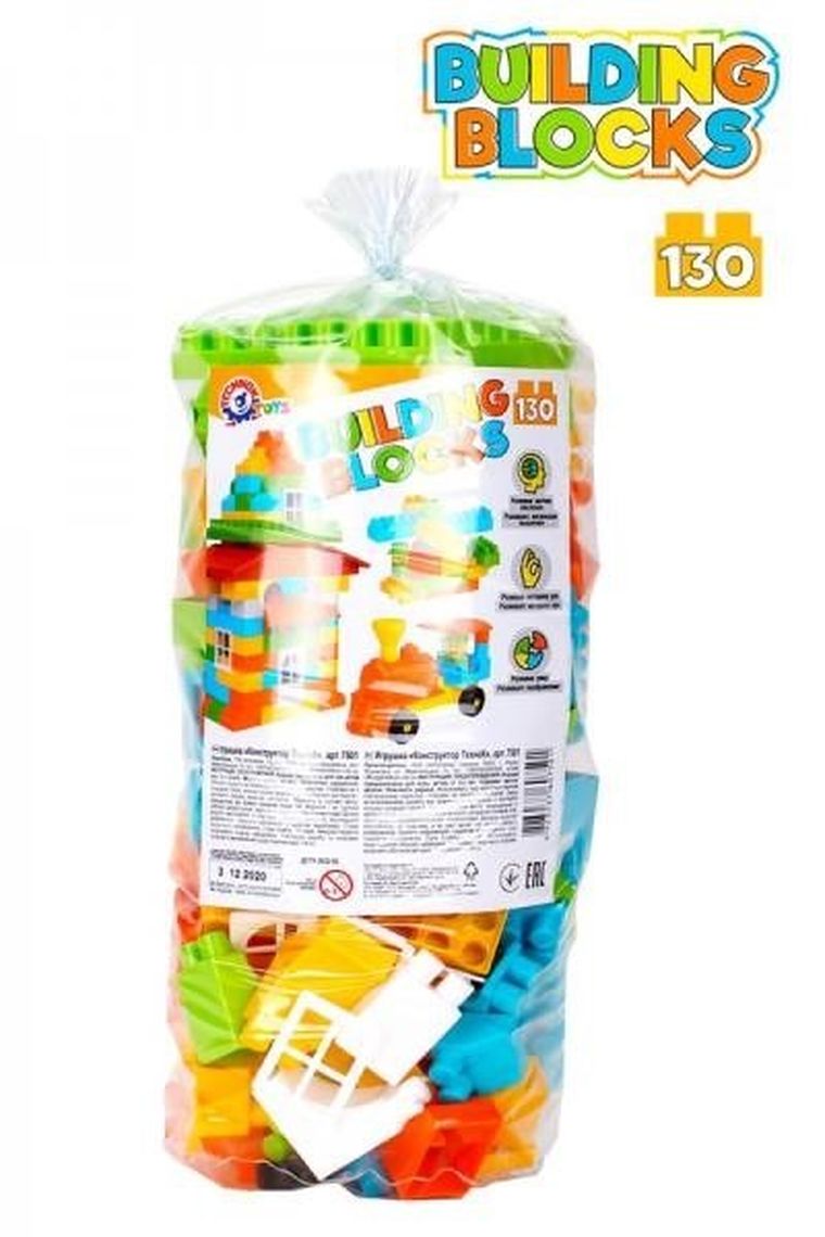 TechnoK, klocki, 130 elementów