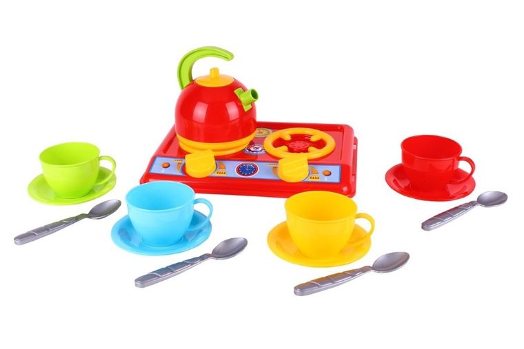 TechnoK, Kuchenka gazowa Galinka 3 z czajnikiem i filiżankami TechnoK 1585 p16