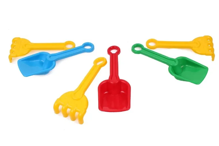 TechnoK, łopatka i grabki