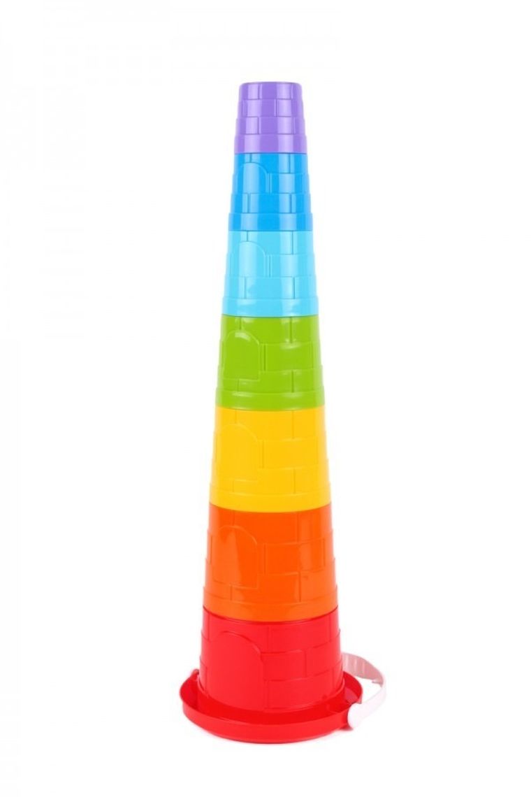 TechnoK, piramidka, zestaw foremek, 6 szt.