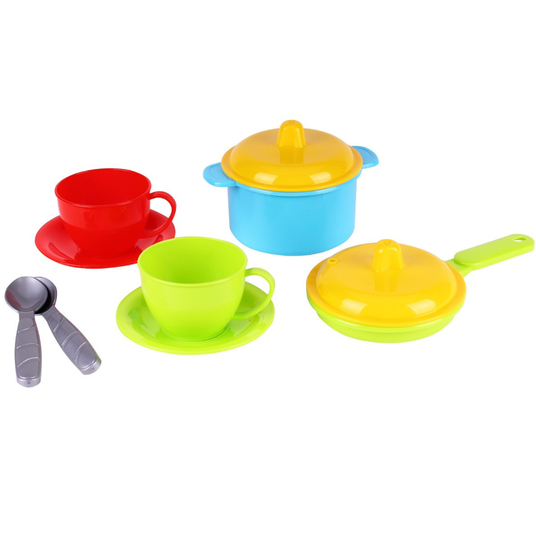 TechnoK, zestaw naczyń, 10 elementów