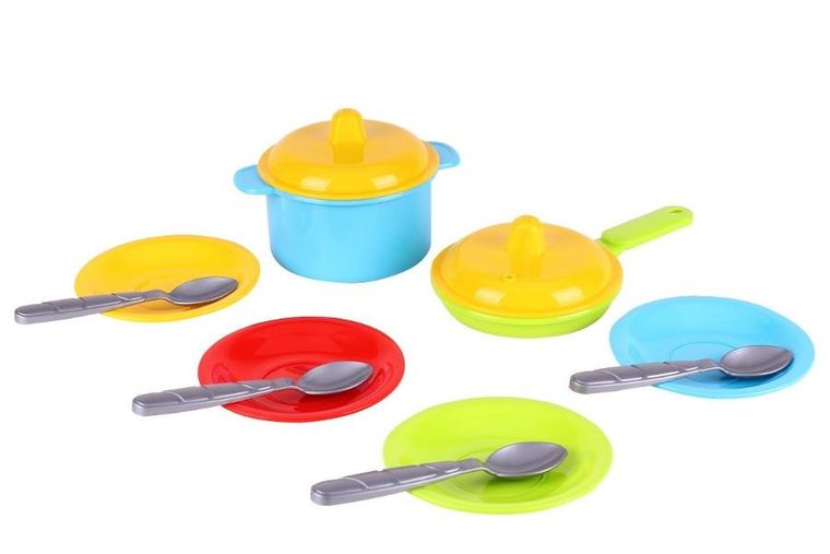 TechnoK, zestaw naczyń, 12 elementów